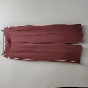 Chico's Wide Leg Sweatpants Side Stripe Women's Small Lounge Travel Casual